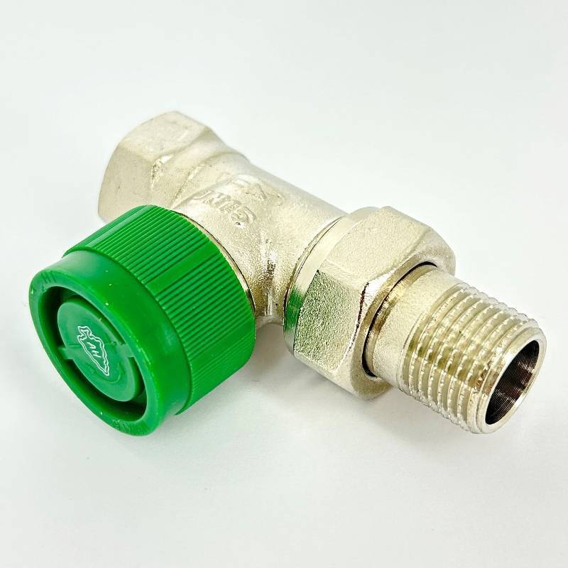 Вентиль термостатический Element прямой HB 1/2 никелированный 212022