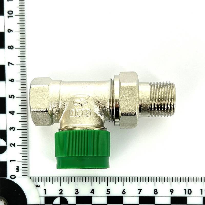 Вентиль термостатический Element прямой HB 1/2 никелированный 212022