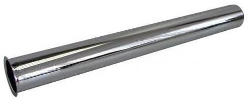 Трубка отбортованная прямая Viega 32х500 мм латунь хром 128326