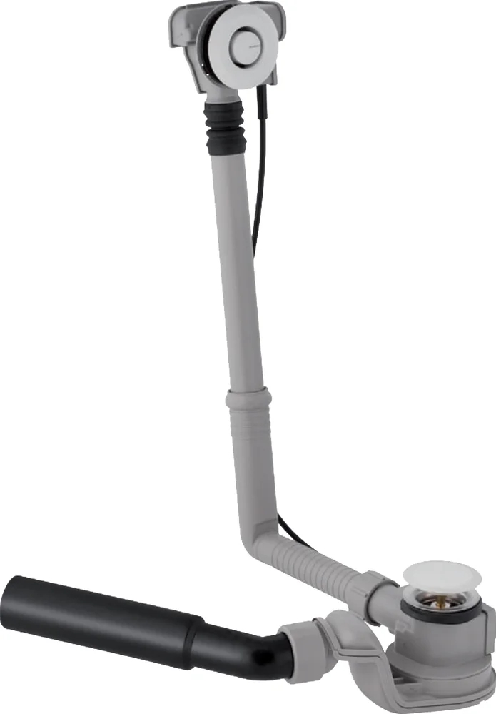 Слив-перелив для ванны Geberit PushControl d52 длина 26 см глянцевый хром 150.755.21.6