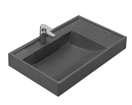 Раковина Aquaton Рейн 80 графит 1A72113KRW210