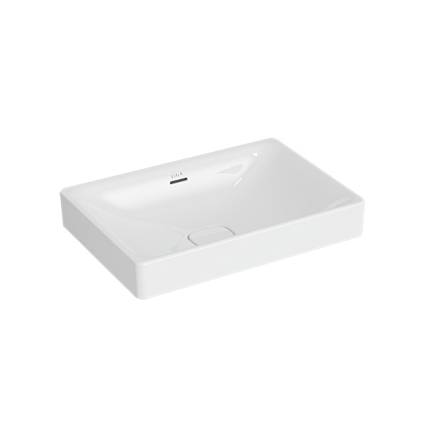 Раковина-чаша VitrA Metropole 60 см прямоугольная с донным клапаном 7535B003-0673