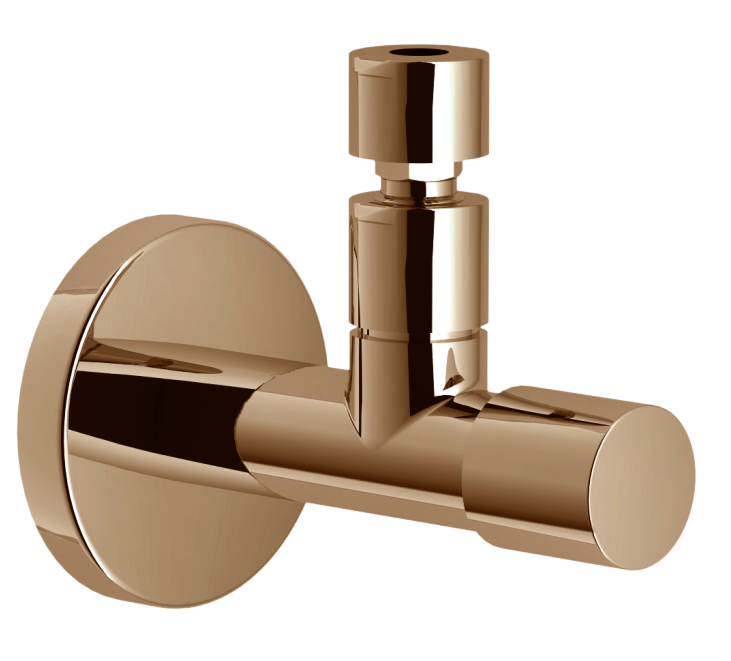 Угловой переходник Avenue красное золото AV00121/21RCP