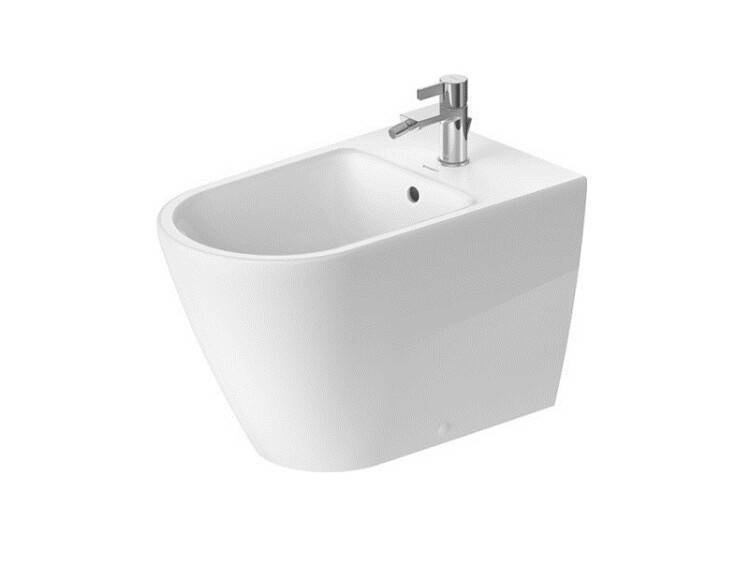 Биде напольное Duravit D-Neo 370х650х400 мм белый 2294100000
