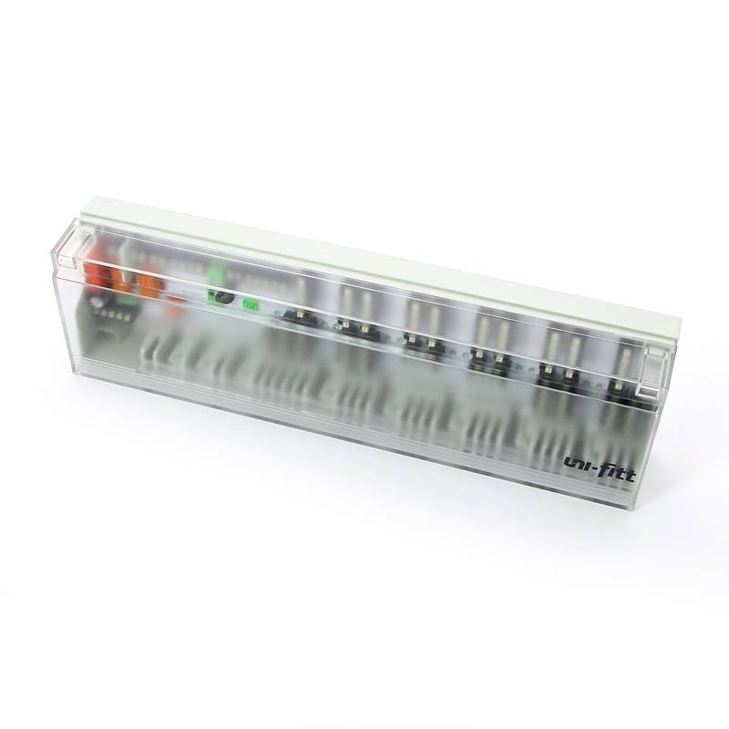 Модуль управляющий базовый Uni-Fitt 10 зон НО/НЗ проводной 380M2102