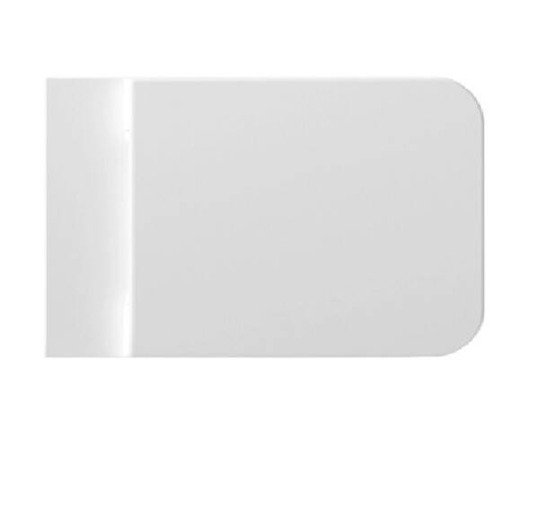 Сиденье для унитаза Alice Ceramica Hide Square микролифт белый матовый MC3109SQS