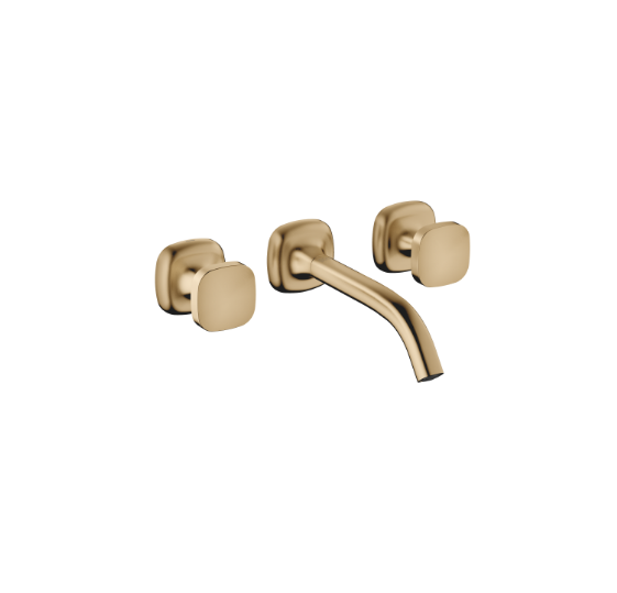 Смеситель для раковины Dornbracht COYA настенный встраиваемый Dark Brass 3671240439