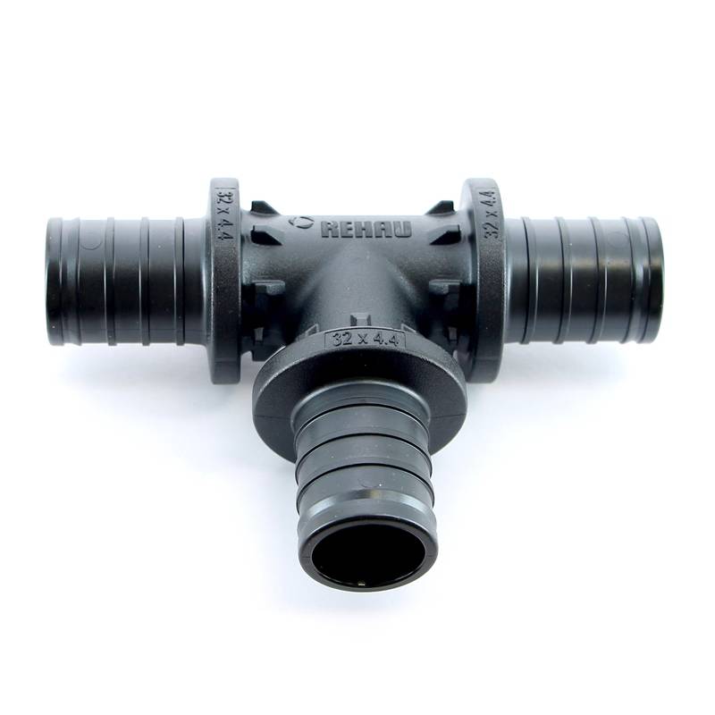 Тройник надвижной REHAU RAUTITAN PX 32 мм PPSU 1160034