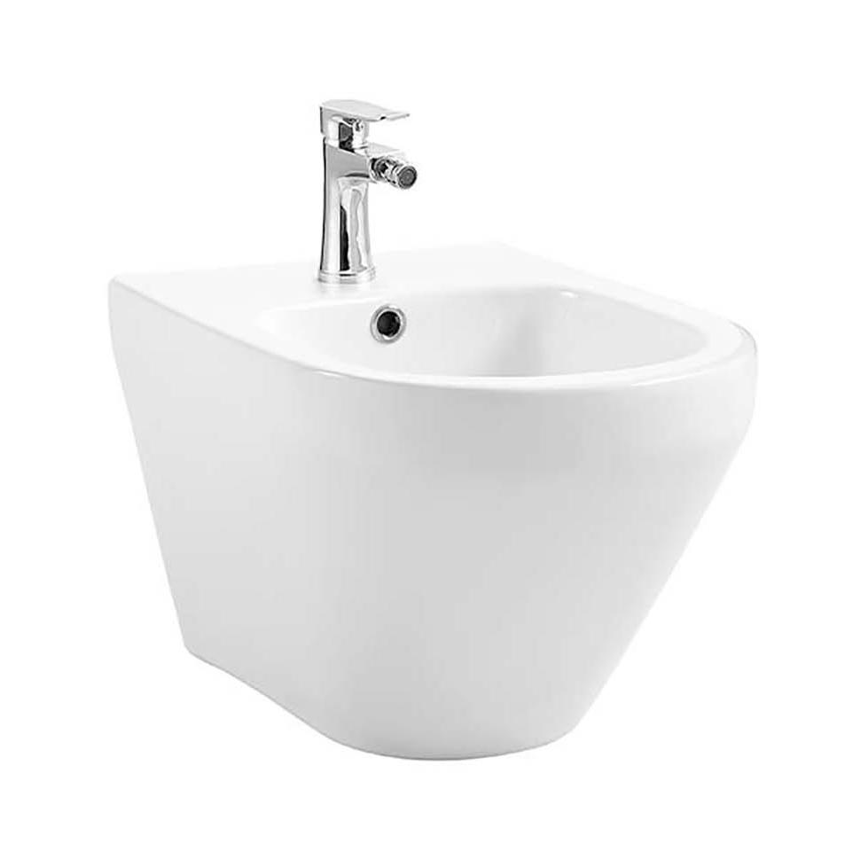 Биде подвесное Aquanet Лея 490x360x320 мм с крепежом AQ1099-00