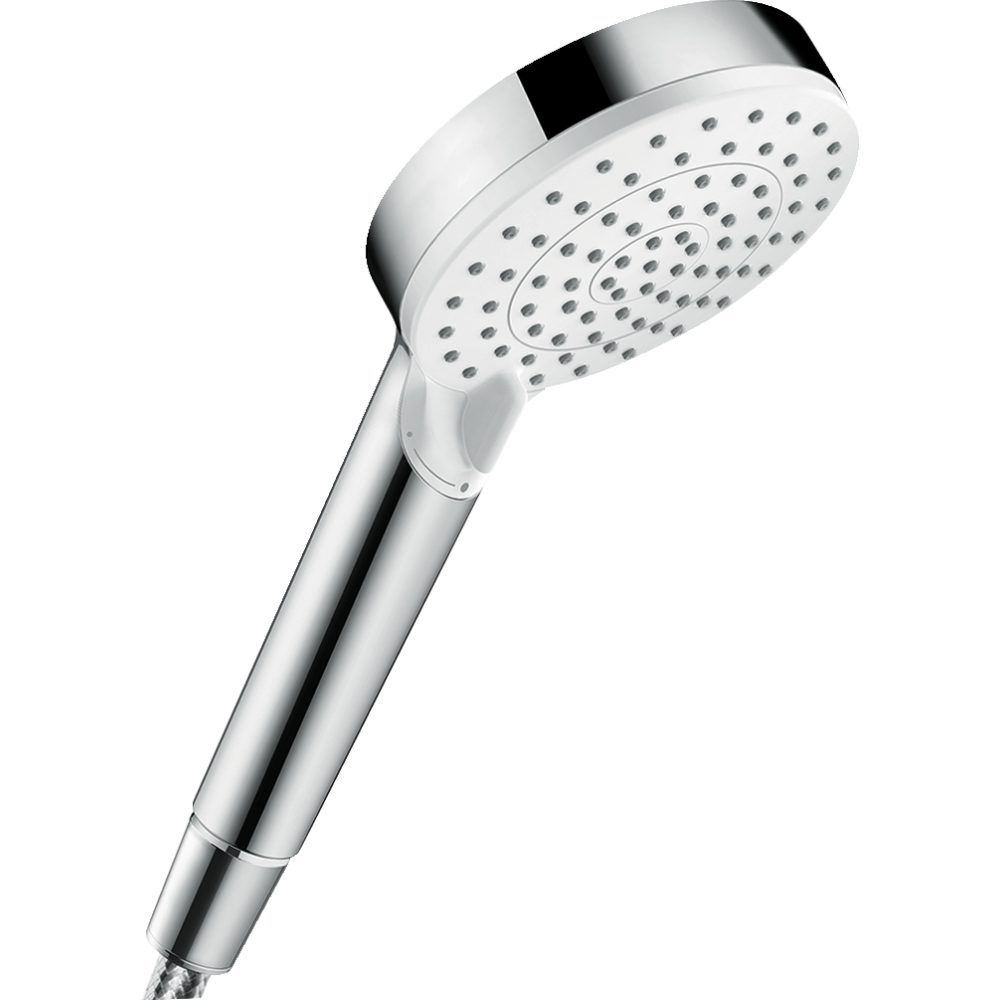Ручной душ Hansgrohe Crometta Vario EcoSmart белый хром 26332400