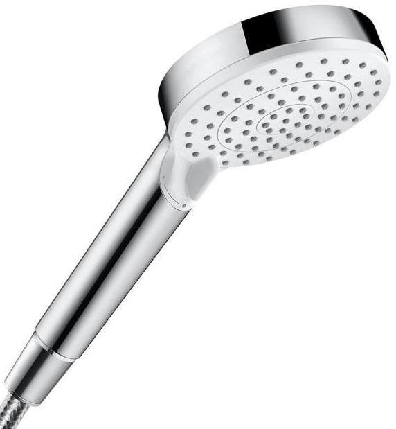 Ручной душ Hansgrohe Crometta 100 Vario Green 2jet 6 л/мин белый/хром 26336400