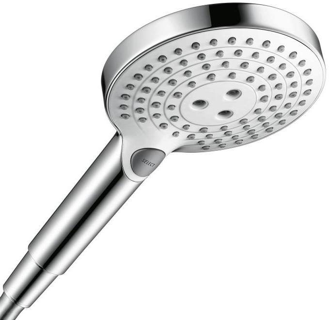 Ручной душ Hansgrohe Raindance Select S 120 3jet белый/хром 26530400