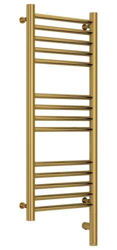 Полотенцесушитель электрический Сунержа Богема 3.0 800x300 мм МЭМ нижнее подключение справа золото 0358058030