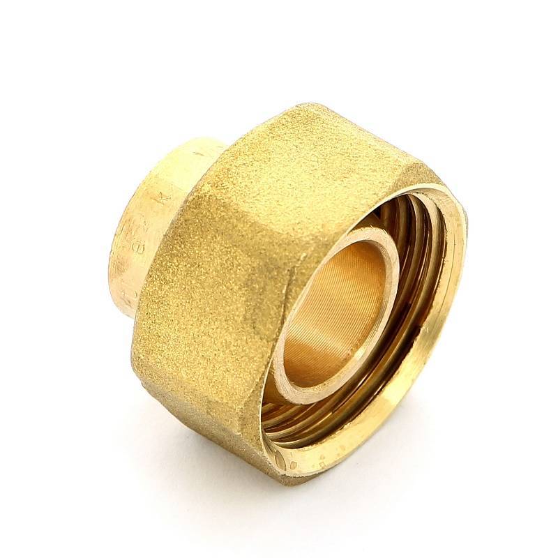 Вставка с накидной гайкой пайка-В Viega 15х3/4 113148