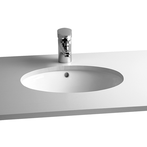 Раковина VitrA Arkitekt 470х380х190 мм без отверстия под смеситель белая 6039B0030012