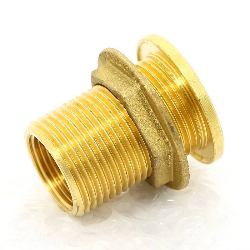 Выпуск резервуарный Uni-Fitt 1 НР с контргайкой и фланцем без заглушки 632G4000