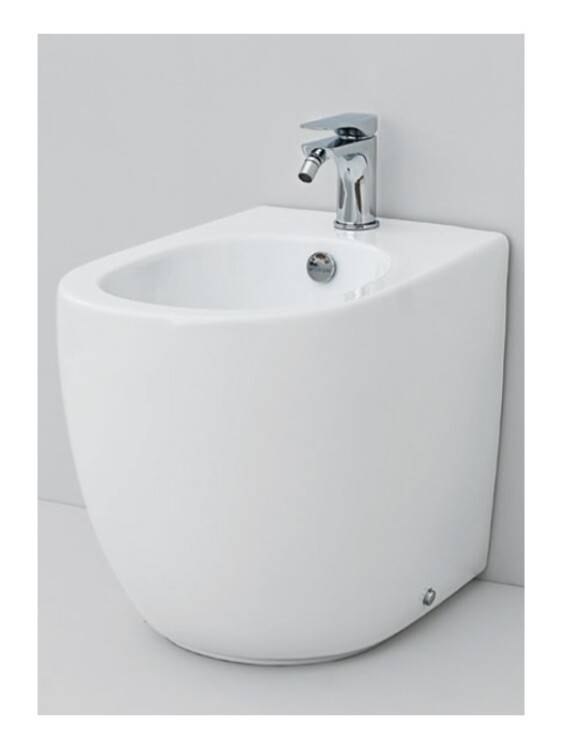 Биде напольное Artceram File 2.0 360x520x420 мм белый матовый FLB0020500