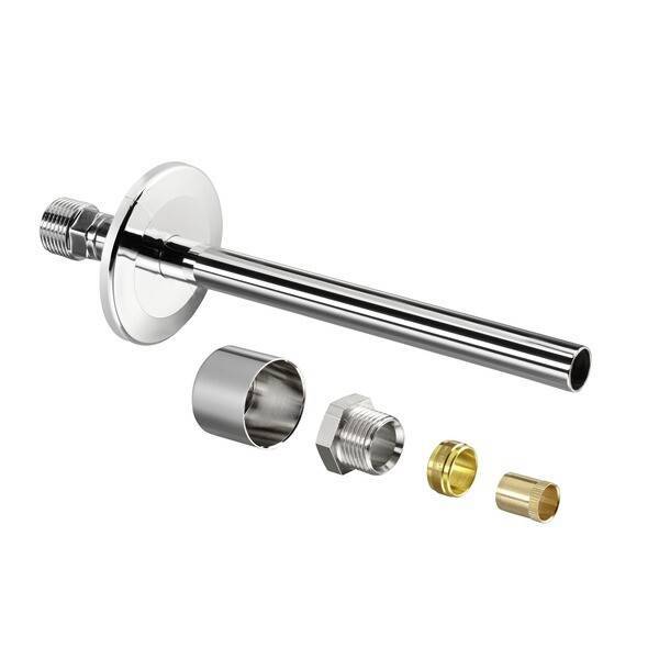 Комплект для настенного монтажа Zehnder Ду 15 1/2 хром 1169553