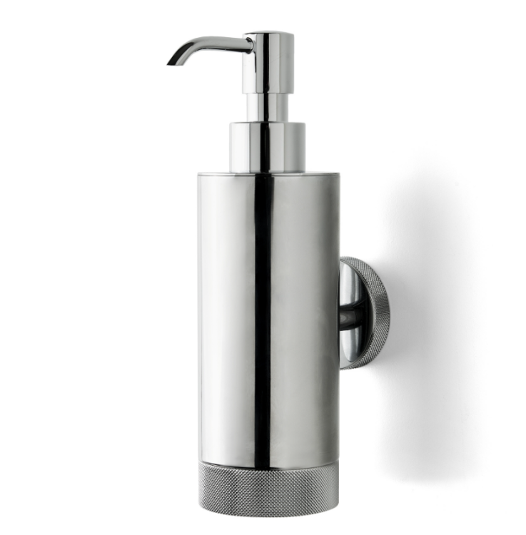Дозатор для жидкого мыла 3SC Ribbon настенный Matt Satin Nickel RB01DNX