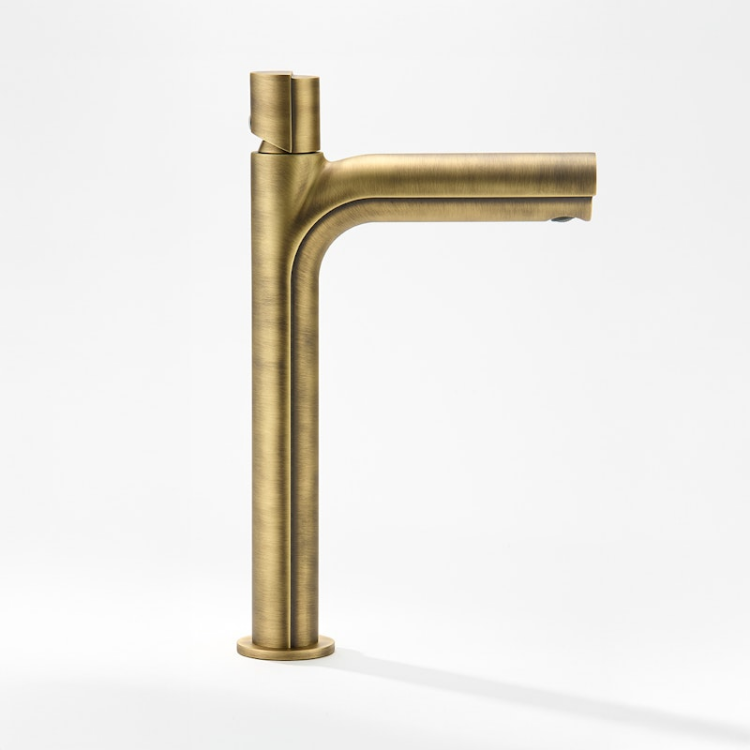 Смеситель для раковины THG Marcel with lever однорычажный Matt coated bronze U3R-D05-6500H