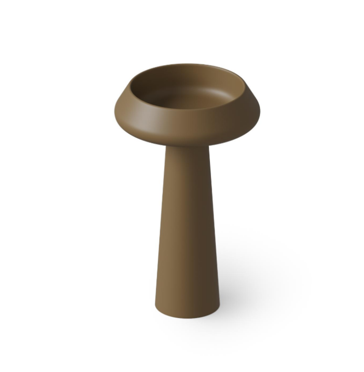 Раковина DEA Design Pedestal Basin напольная 545x545x900 мм Dark Camel DD20465451