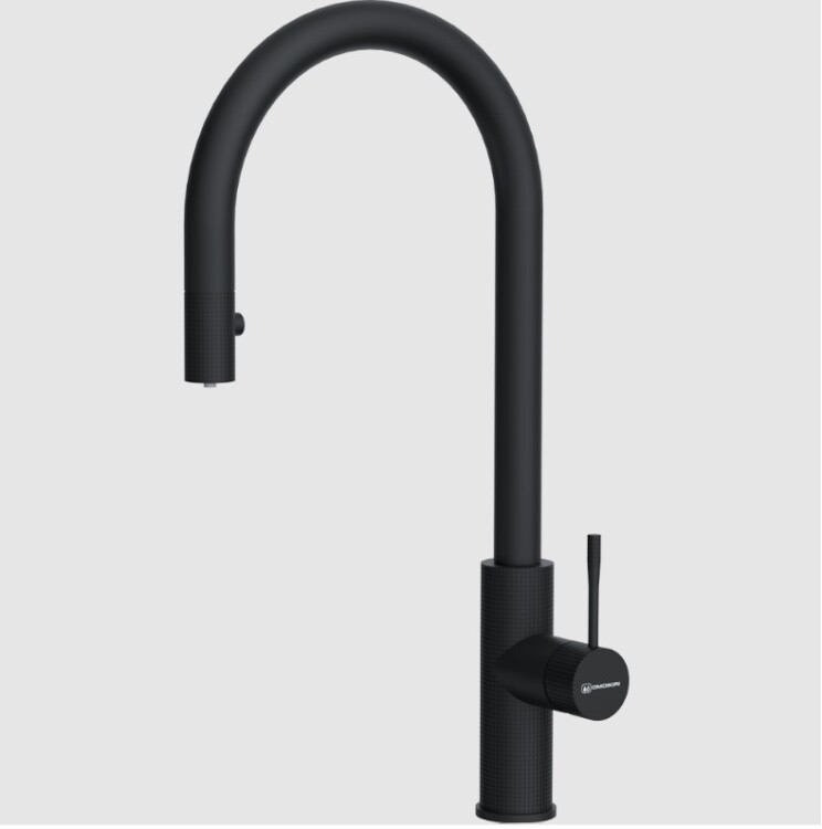 Смеситель для кухни, Omoikiri, Asakawa-S, цвет-графит