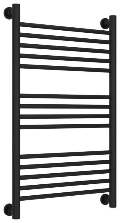 Полотенцесушитель водяной Сунержа Богема + прямой 800x500 мм черный матовый 31-0220-8050