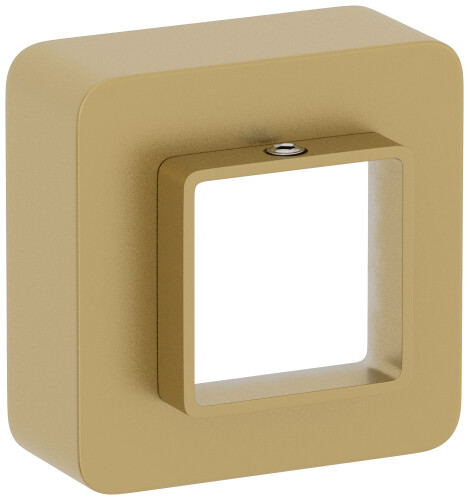 Накладка маскировочная, Сунержа, шгв 50-27-50, нержавеющая сталь, d 27, цвет-золотой шёлк