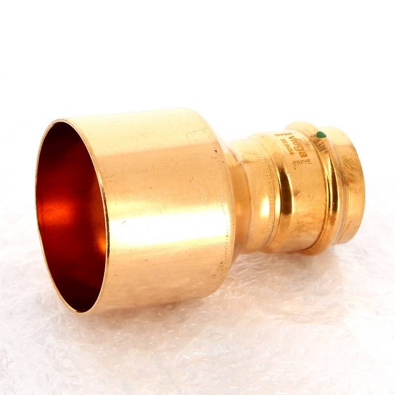 Муфта-вставка пресс медная Viega Profipress XL 88.9х54 мм 477127