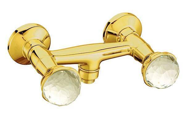 Смеситель для душа Boheme Imperiale Presente золото глянцевое 334