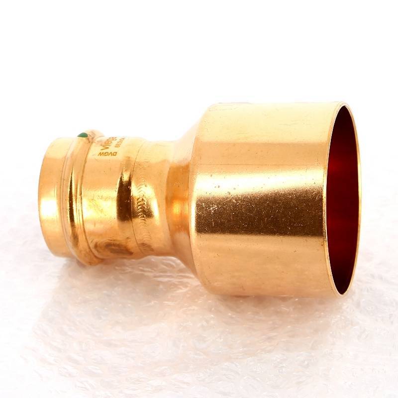 Муфта-вставка пресс медная Viega Profipress XL 88.9х54 мм 477127