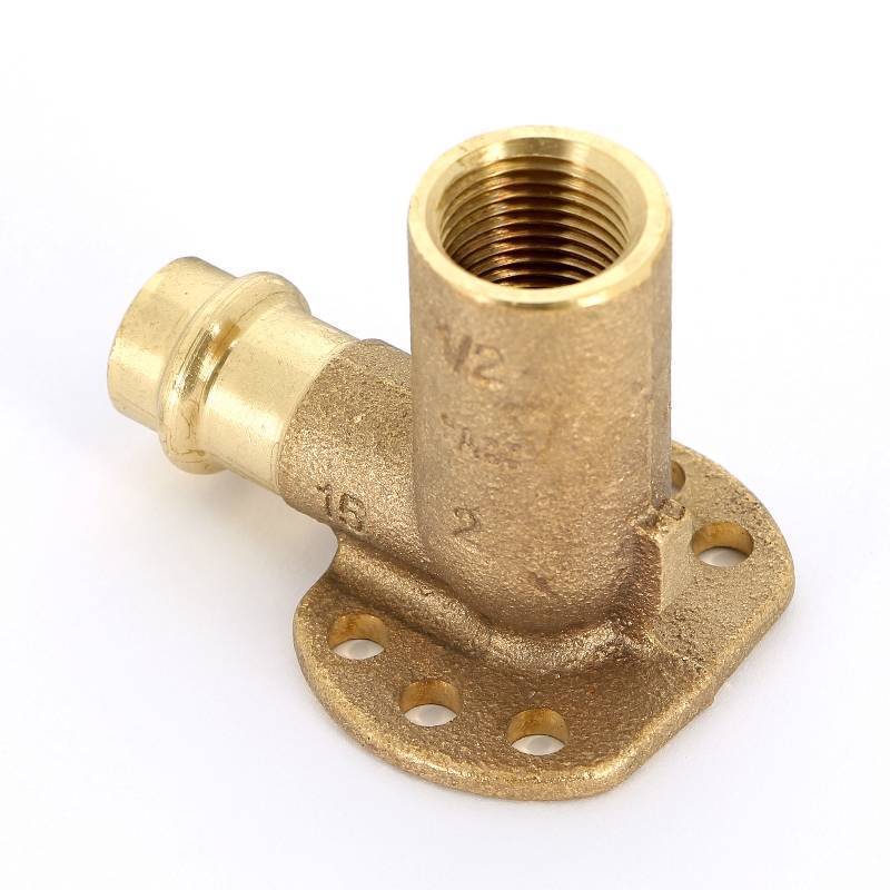 Водорозетка пресс-В Viega Sanpress SC-Contur 15x1/2 бронза удлиненная 116552