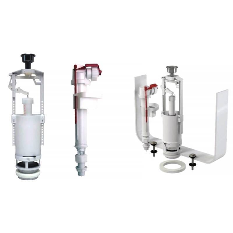 Выпускной комплект Alcaplast Aquatic с двойной кнопкой и впускным механизмом A17 1/2 хром SA08AS 1/2