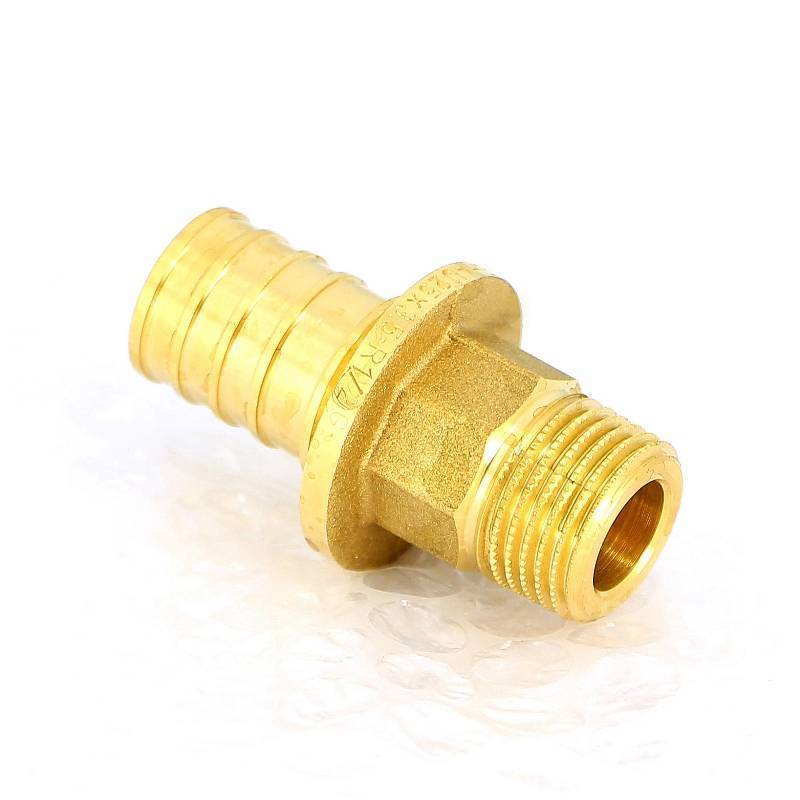 Муфта надвижная REHAU Rautitan RX 25х3/4 с наружной резьбой бронза 13660571001