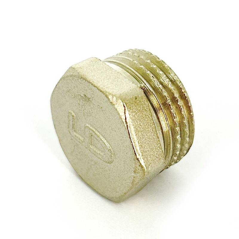 Заглушка LD Pride латунная никелированная 1/2 наружная резьба LD.67.505.15