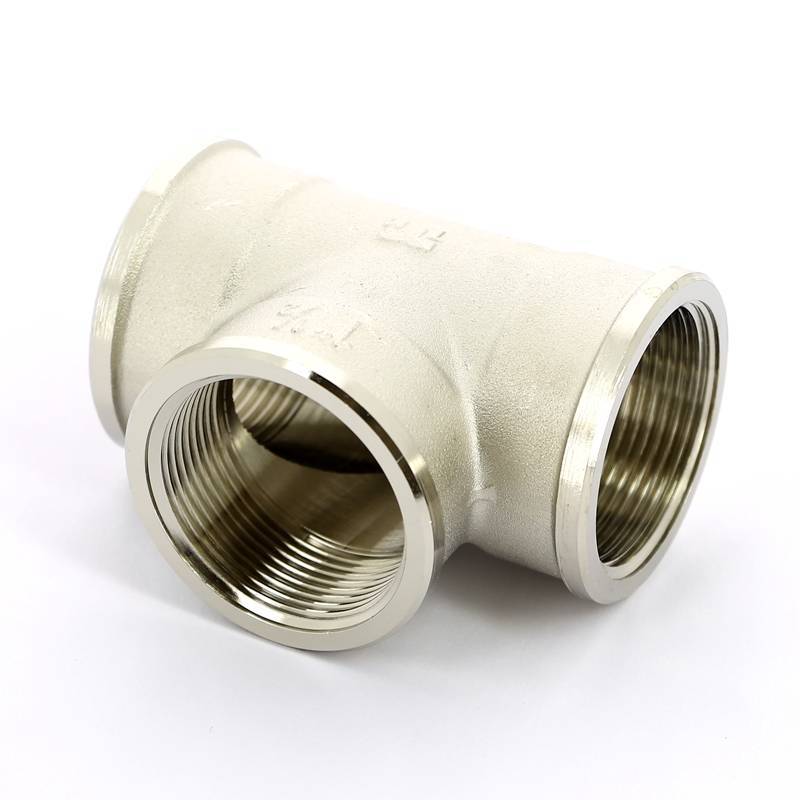 Тройник никелированный Tiemme 1 1/2 ВР-ВР-ВР 1500171