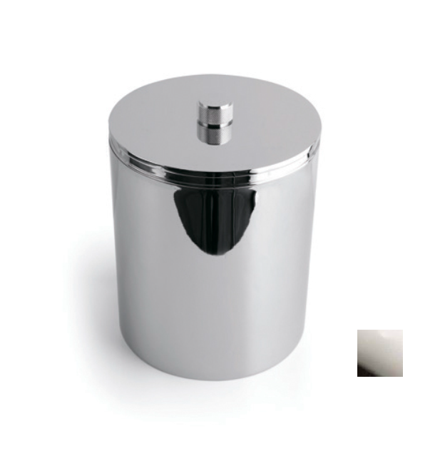 Ведро для мусора Bertocci Officina 01 5 л 200x300 мм цвет натуральный никель 12775256000