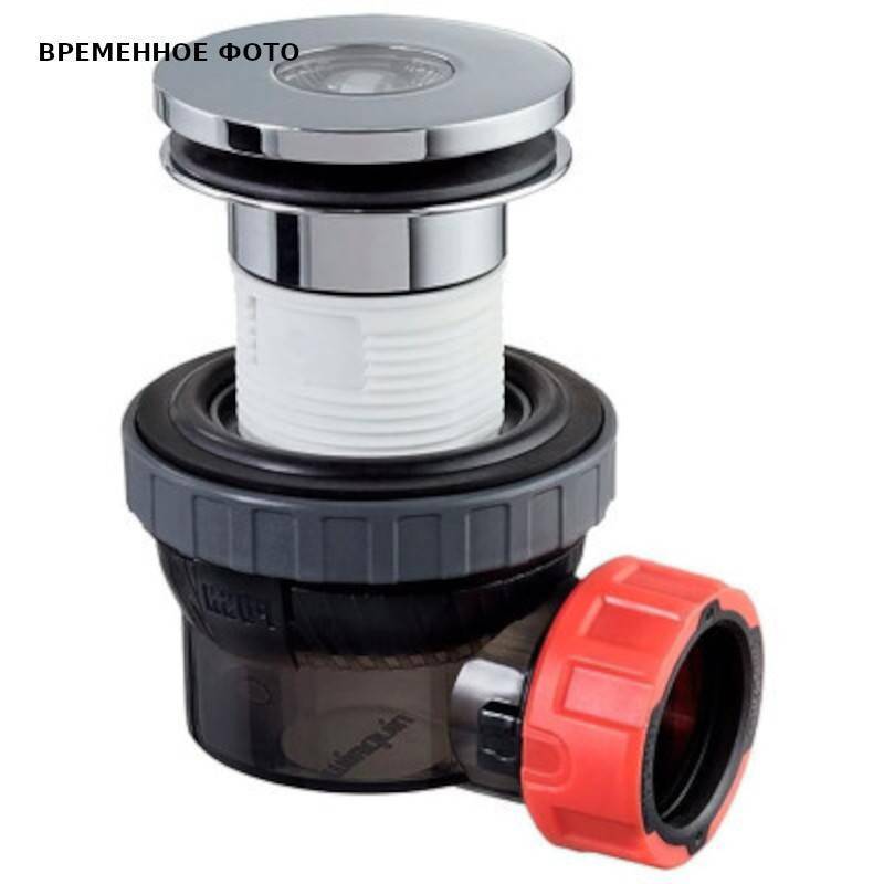 Сифон для раковины Wirquin NANO 6.7 клик-клак 32 мм хром 30724230