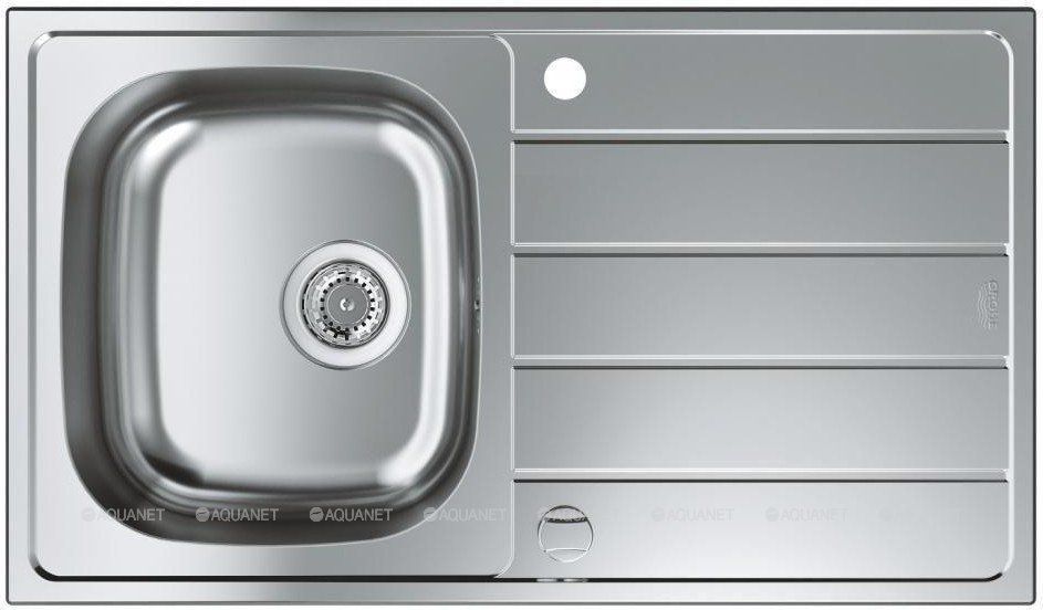 Кухонная мойка GROHE K200 45-S 86x50 см нержавеющая сталь 31552SD1