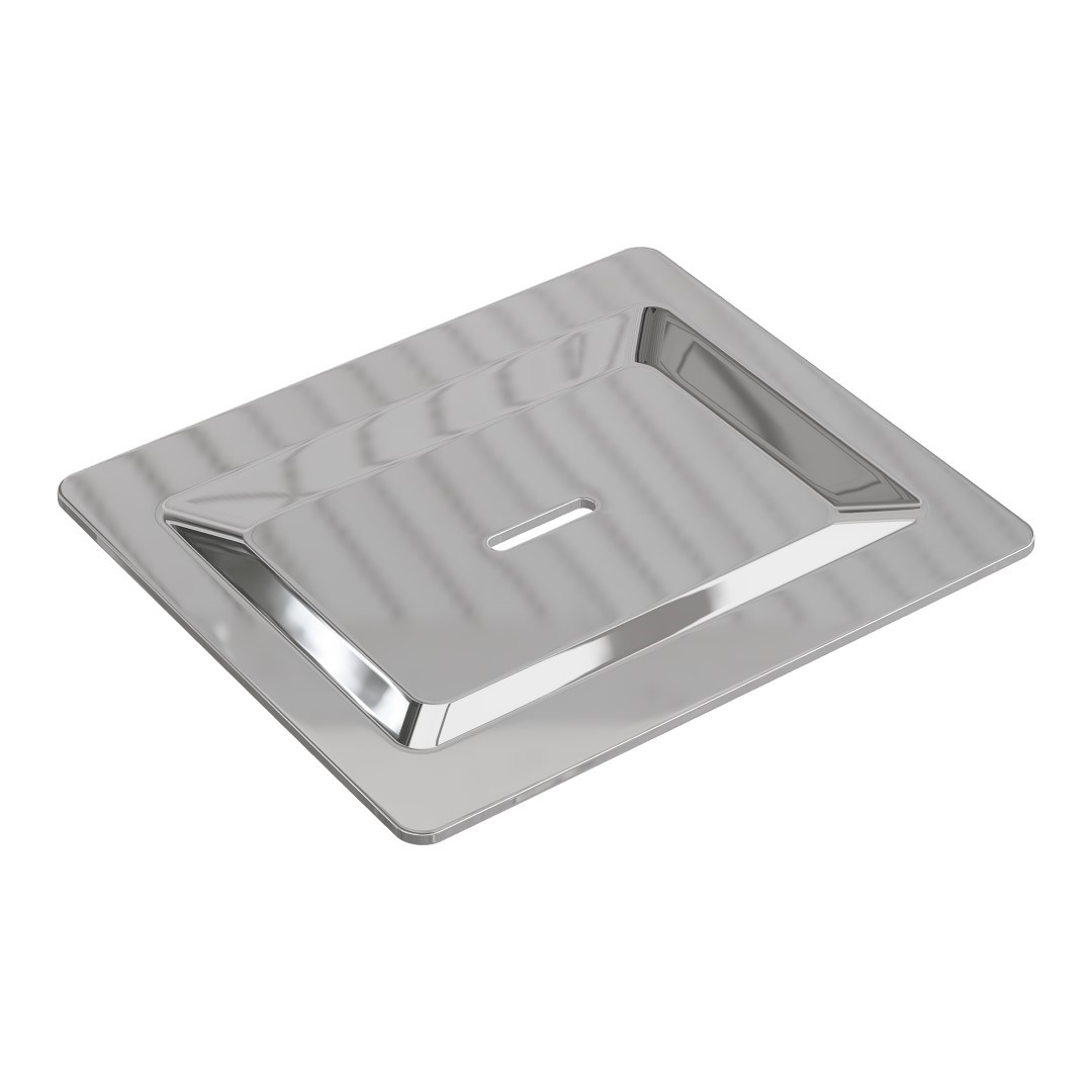 Мыльница накладная Boheme Space с латунной чашей хром 10966-CR-SOAP