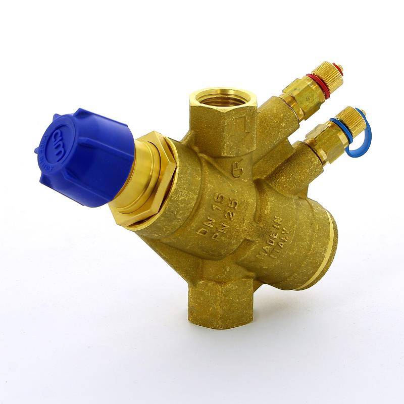 Комплект: клапан балансировочный ручной Cimberio 787OT/2R 1/2 CIM 787F 15