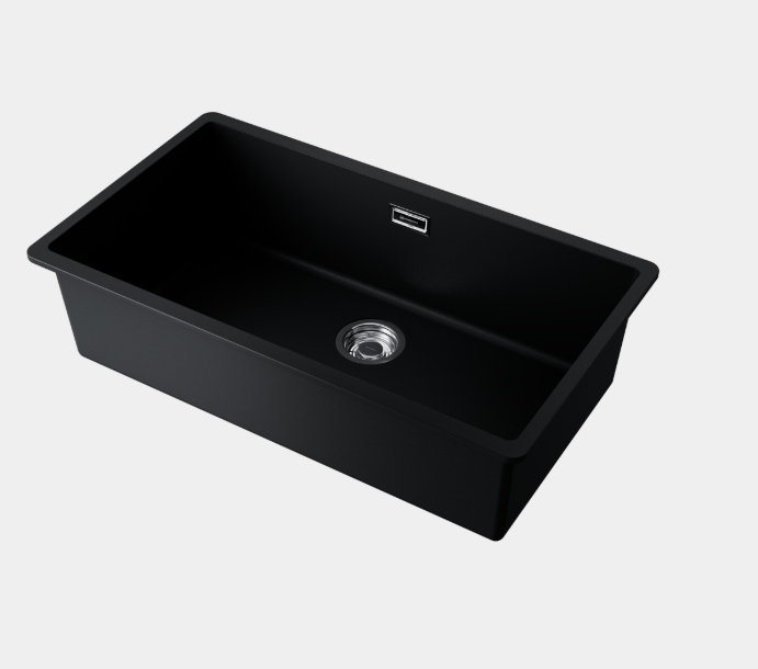 Кухонная мойка OMOIKIRI Kata 74 740x420 мм черная 4997567