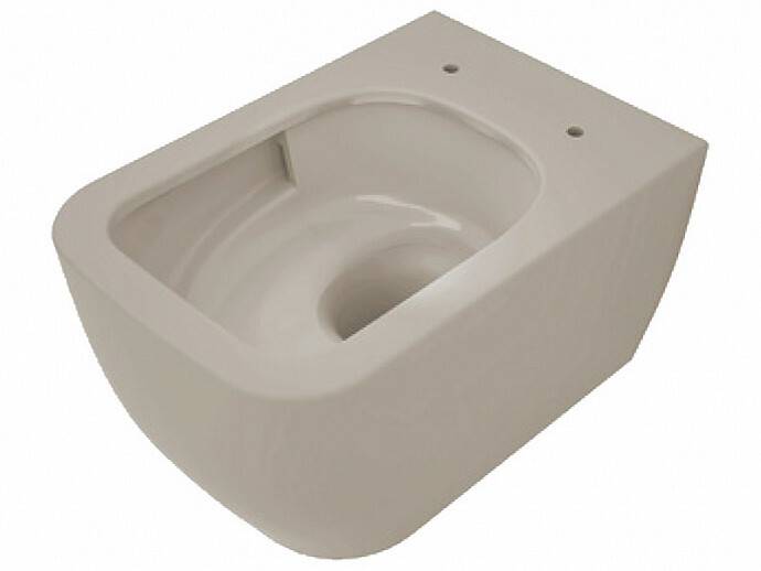 Унитаз подвесной Scarabeo Teorema 2.0 360x520x350 мм Bicolors Sand 5126TWB52