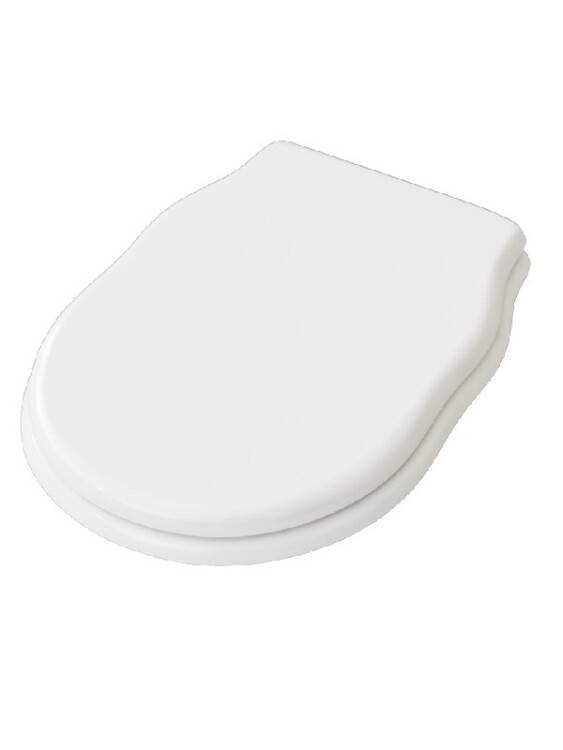 Сиденье для унитаза Artceram Hermitage микролифт белый петли хром HEA0050172