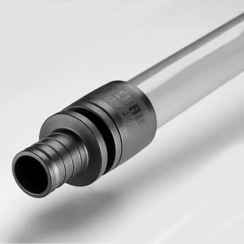 Труба защитная гофрированная REHAU 21 мм черная (для труб 16/17 мм) 50 м 137140-050