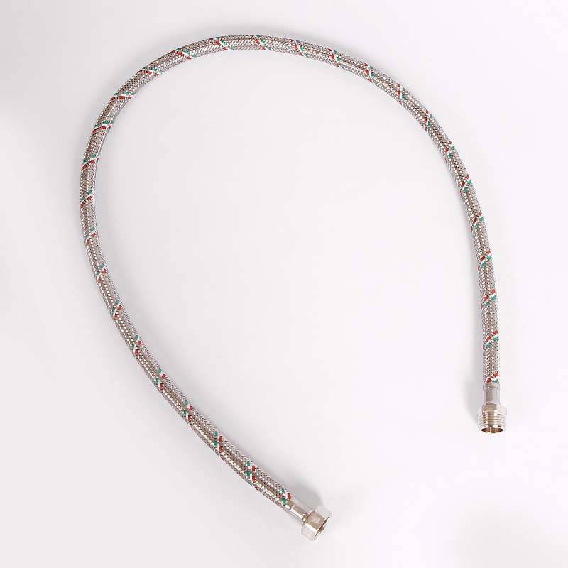 Гибкая подводка для воды Uni-Fitt 1/2 НВ 100 см нержавеющая сталь 501S2010