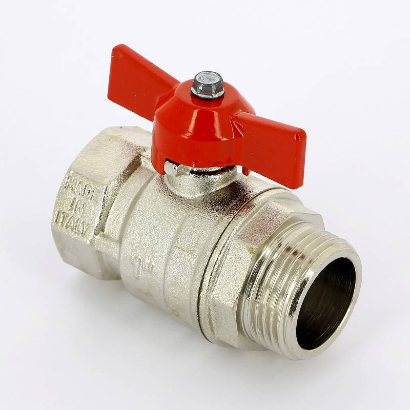 Кран шаровой Uni-Fitt VIVO 1 НВ бабочка 101T4000