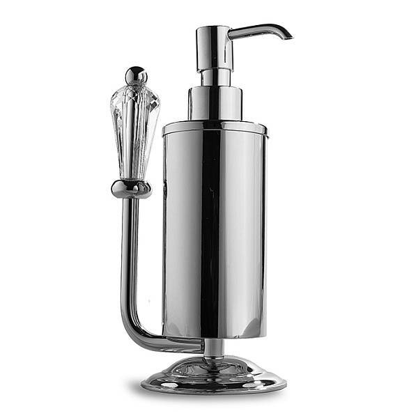 Дозатор для жидкого мыла 3SC Boheme настольный хром BO01DASL