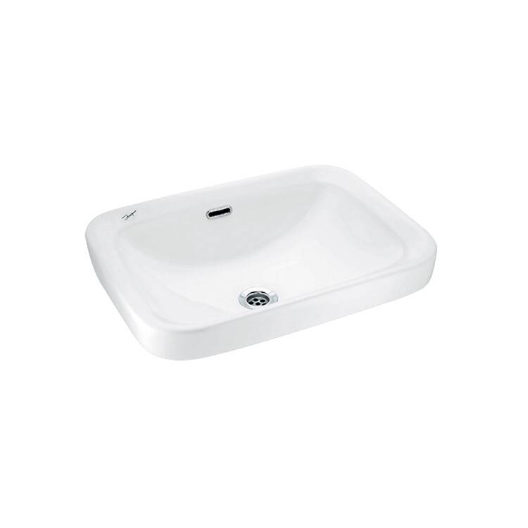 Раковина Jaquar Florentine 565x415x190 мм без отверстия под смеситель белая FLS-WHT-5601