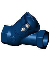 Клапан обратный шаровой муфтовый Hogfors DN 40 PN 10 чугунный CBL41410040